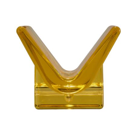 Bow Stop Polymer 1/2"D Shaft,  1.5"x3" Base,  3.5"Hx4"L