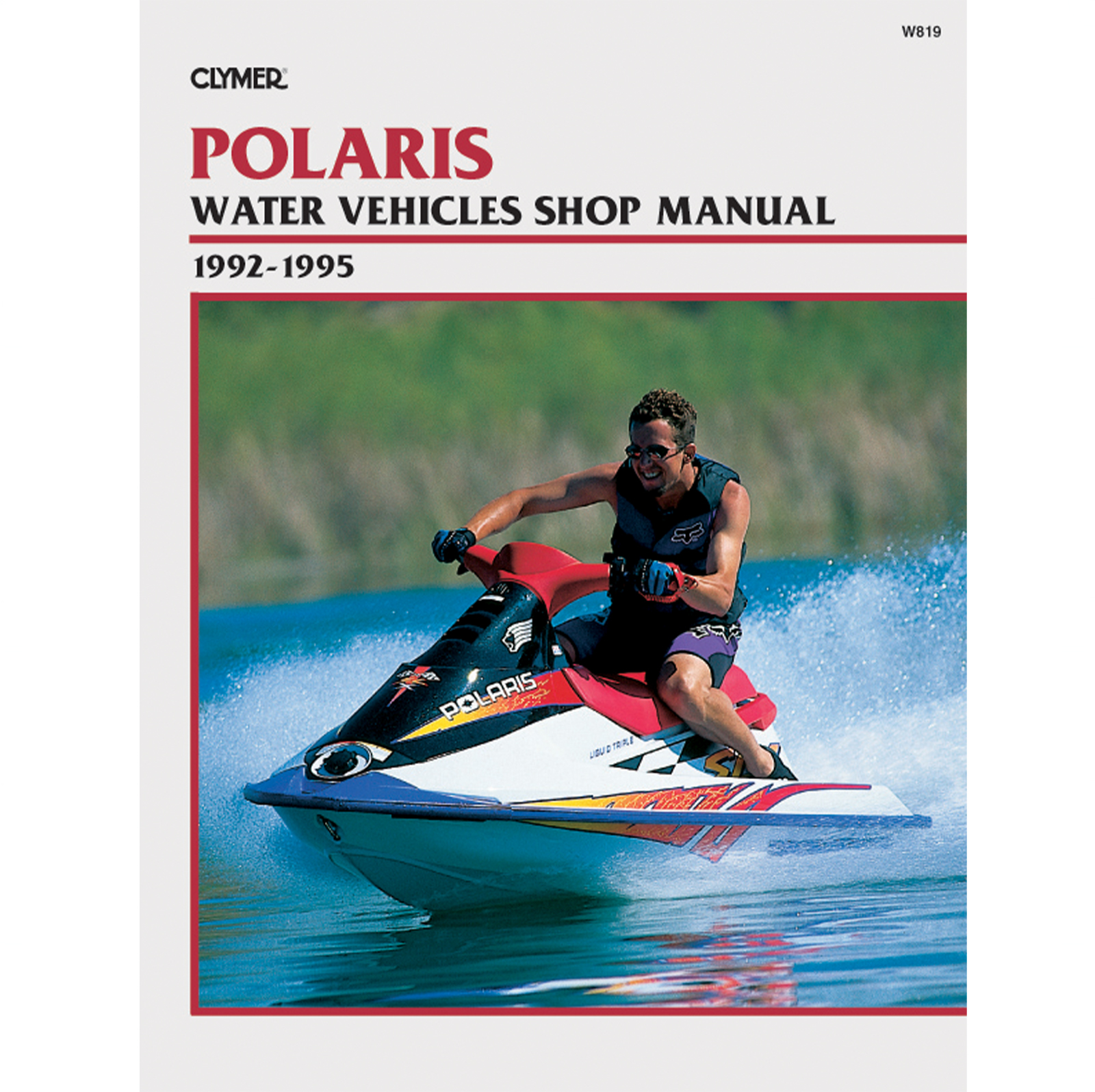 Polaris Clymers Manual 650 750 1992 1993 1994 1995 Shopsbt 