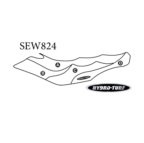 Seat Cover for Sea-Doo GTI 4-Tec (06-08) / GTI 130 155 Wake 155 (09-10)
