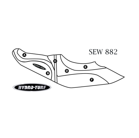 Seat Cover for Sea-Doo RXT-iS /RXT 260/RXT-X 260/Wake Pro 215 /RXT-X aS 260