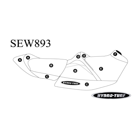 Seat Cover for Sea-Doo RXT 230, RXT-X 300  Wake Pro 230 (18)